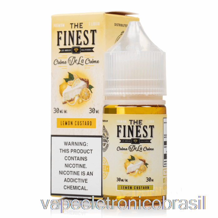 Vape Recarregável Creme De Limão - O Melhor Cr
